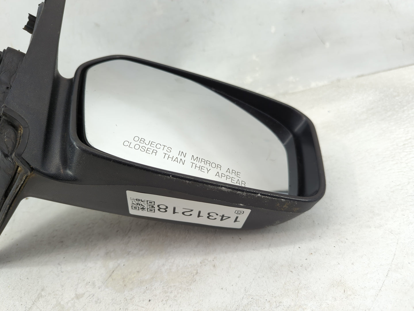 2006-2010 Ford Fusion Passenger Right Side View Manual Door Mirror Black - Oemusedautoparts1.com