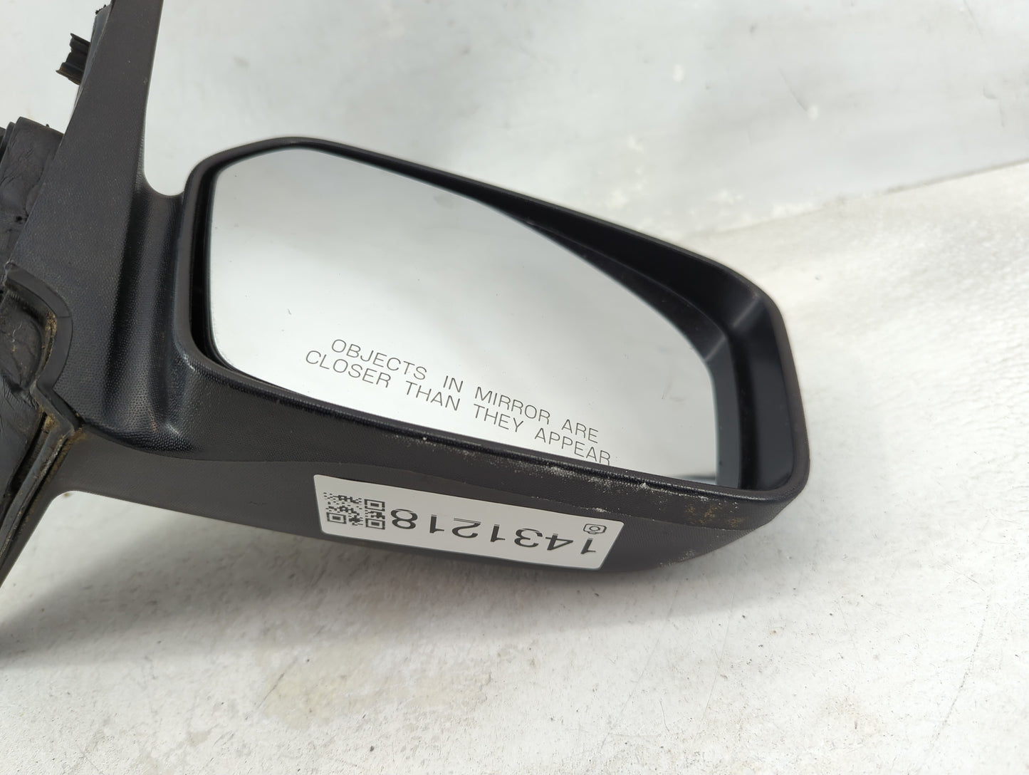 2006-2010 Ford Fusion Passenger Right Side View Manual Door Mirror Black - Oemusedautoparts1.com