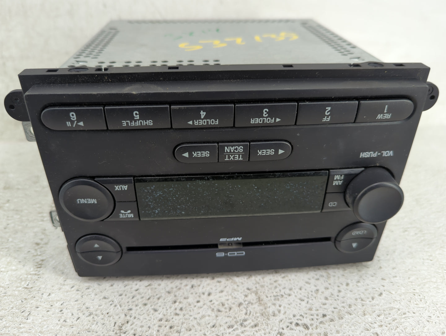 2006-2009 Ford Fusion Radio AM FM Cd Player Receiver Replacement P/N:7E5T-18C815-AE G7ND011489 Fits Fits 2006 2007 2008 2009