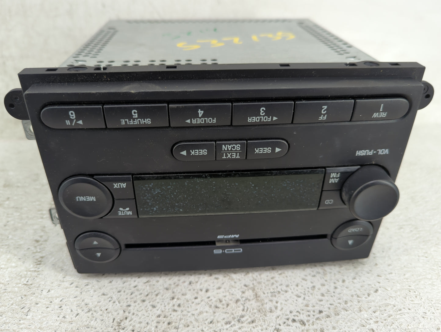 2006-2009 Ford Fusion Radio AM FM Cd Player Receiver Replacement P/N:7E5T-18C815-AE G7ND011489 Fits Fits 2006 2007 2008 2009