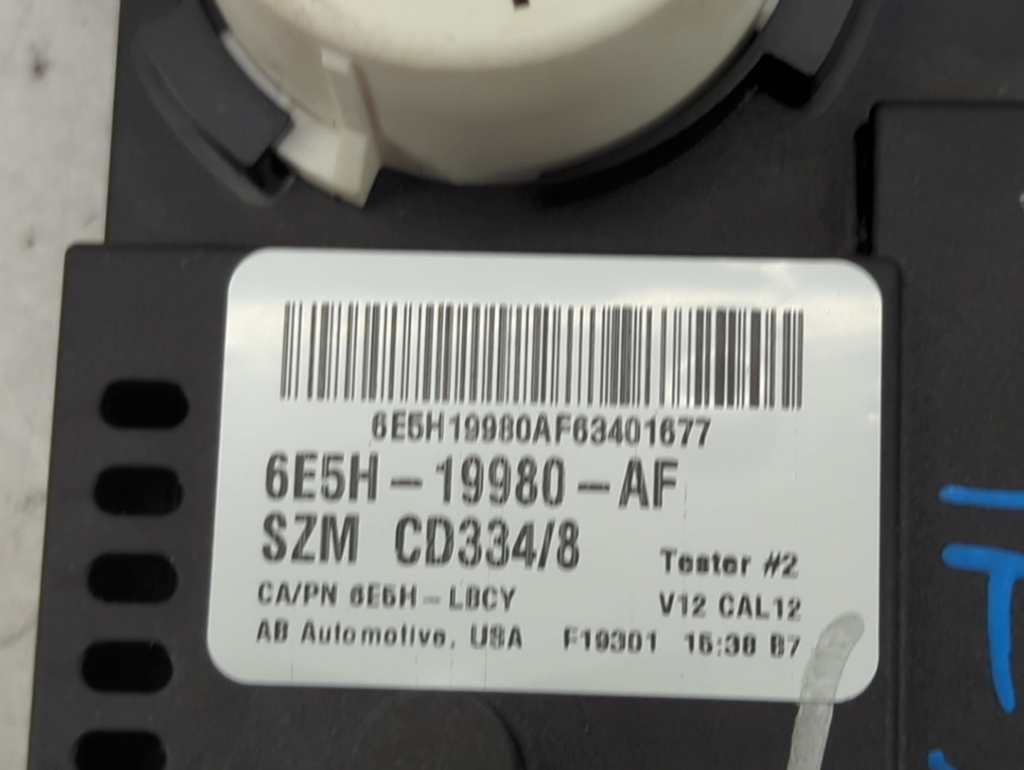 2006-2009 Ford Fusion Climate Control Module Temperature AC/Heater Replacement P/N:6E5H-19980-AF 6E5H-LBCY Fits OEM Used Aut