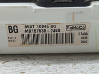 2006-2007 Ford Fusion Instrument Cluster Speedometer Gauges P/N:6E5T 10849 BG Miles: Fits Fits 2006 2007 OEM Used Auto Parts