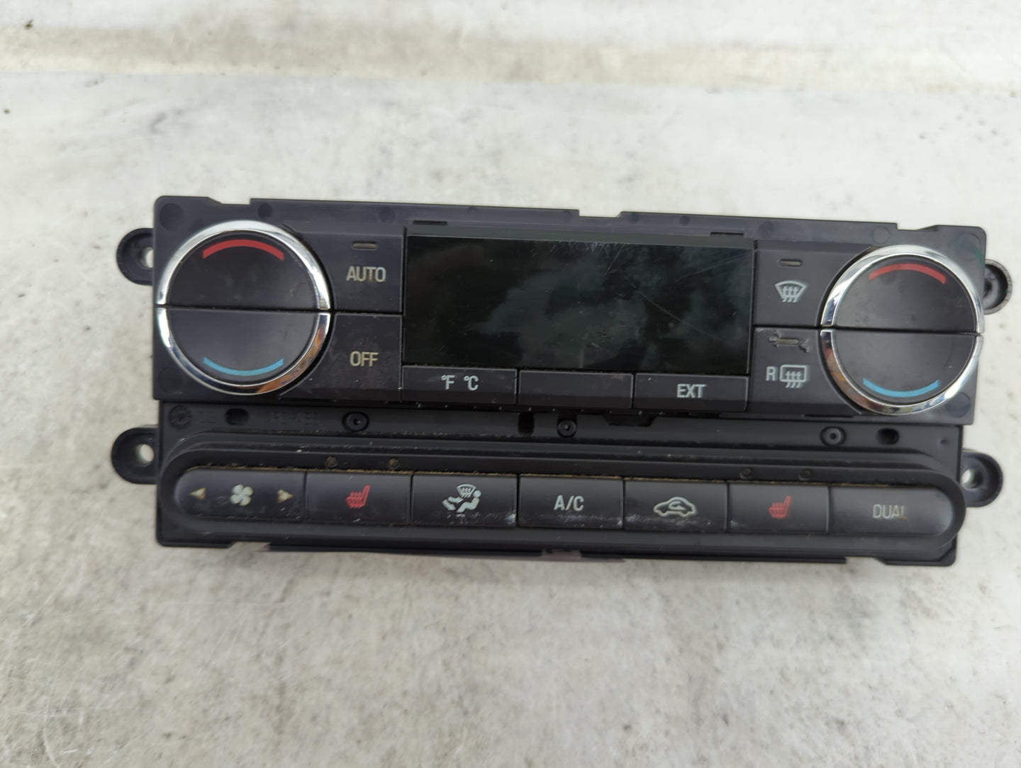2007 Ford Fusion Climate Control Module Temperature AC/Heater Replacement P/N:7E5T-18C612-BA Fits OEM Used Auto Parts - Oemu