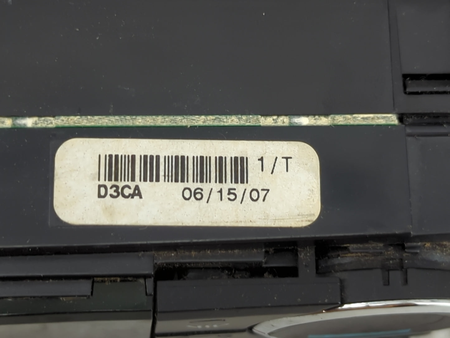 2007 Ford Fusion Climate Control Module Temperature AC/Heater Replacement P/N:7E5T-18C612-BA Fits OEM Used Auto Parts - Oemu