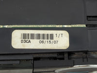 2007 Ford Fusion Climate Control Module Temperature AC/Heater Replacement P/N:7E5T-18C612-BA Fits OEM Used Auto Parts - Oemu
