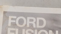 2007 Ford Fusion Owners Manual Book Guide OEM Used Auto Parts - Oemusedautoparts1.com