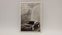 2007 Ford Fusion Owners Manual Book Guide OEM Used Auto Parts - Oemusedautoparts1.com