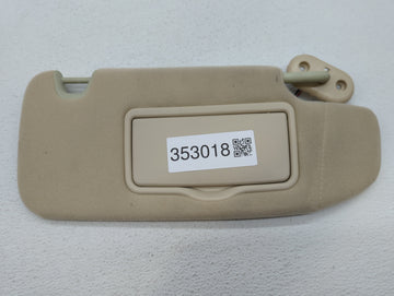 2006-2009 Ford Fusion Sun Visor Shade Replacement Passenger Right Mirror Fits Fits 2006 2007 2008 2009 OEM Used Auto Parts
