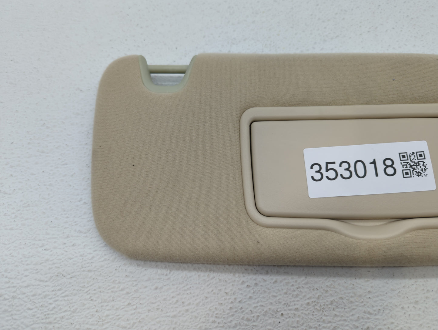 2006-2009 Ford Fusion Sun Visor Shade Replacement Passenger Right Mirror Fits Fits 2006 2007 2008 2009 OEM Used Auto Parts -