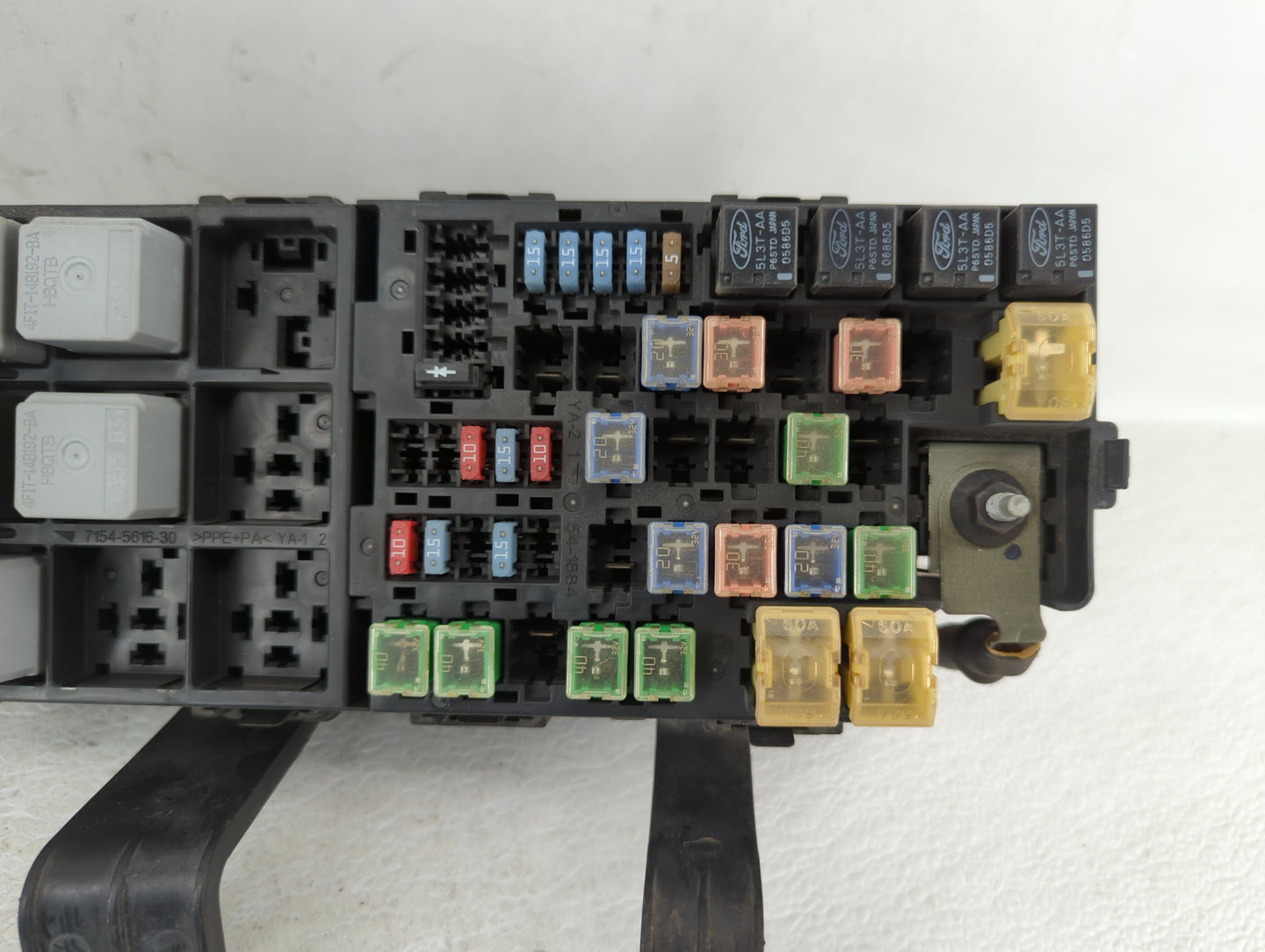 2006-2009 Ford Fusion Fusebox Fuse Box Panel Relay Module P/N:7E5T-14290-M 6E5T-14A003-AB Fits Fits 2006 2007 2008 2009 OEM 