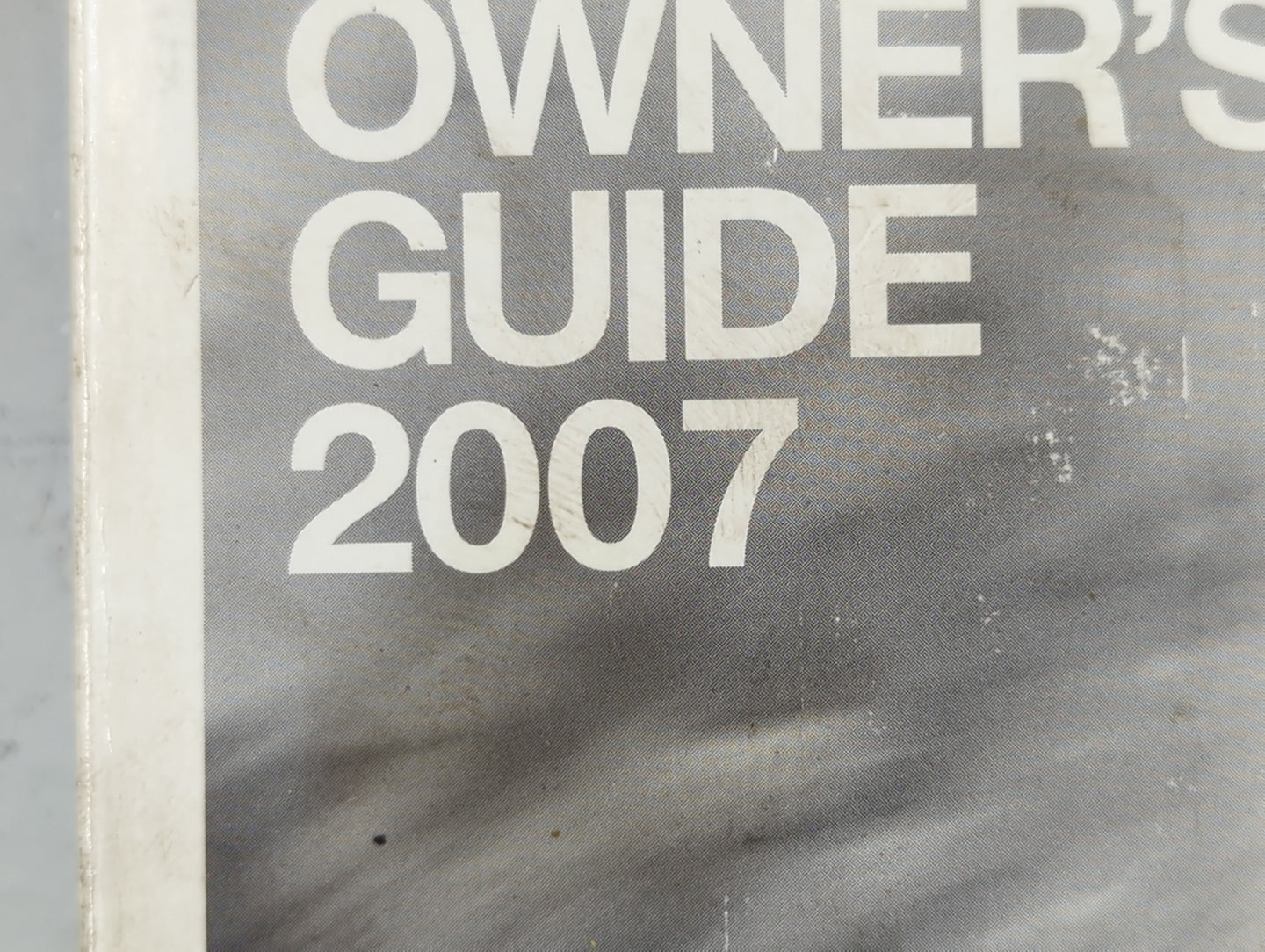 2007 Ford Fusion Owners Manual Book Guide P/N:7E5J-19A321-AB OEM Used Auto Parts - Oemusedautoparts1.com