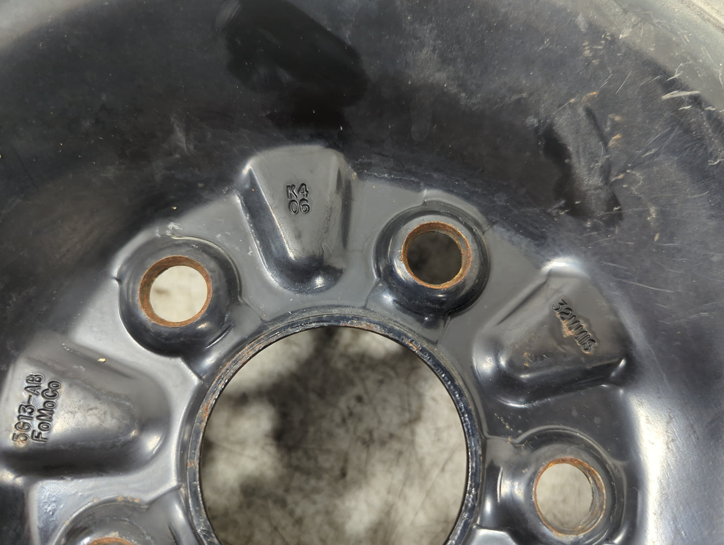 2007 Ford Montego Spare Donut Tire Wheel Rim Oem - Oemusedautoparts1.com