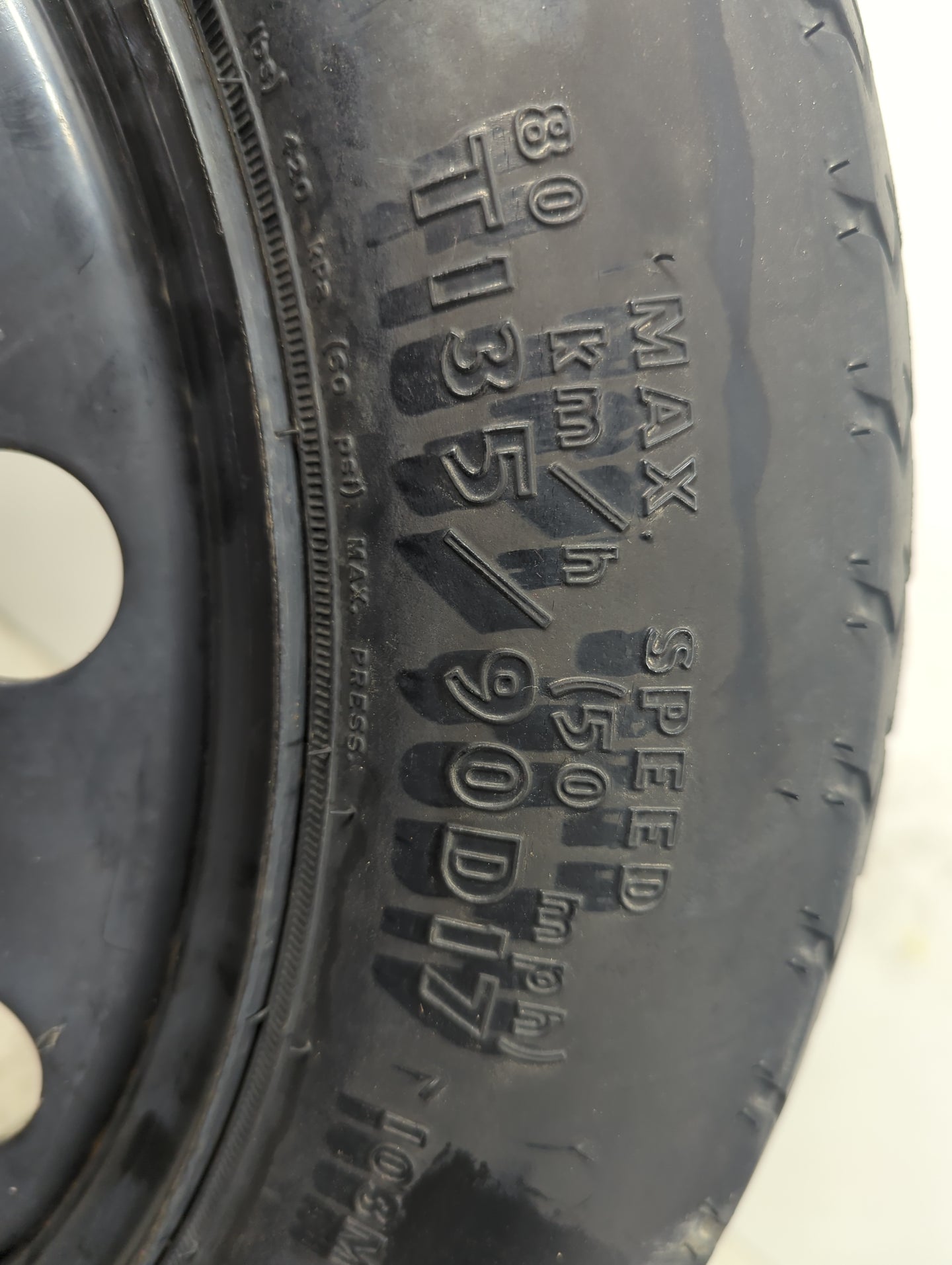 2007 Ford Montego Spare Donut Tire Wheel Rim Oem - Oemusedautoparts1.com