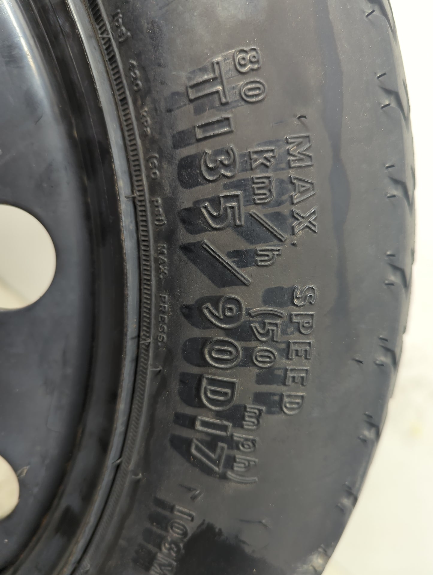 2007 Ford Montego Spare Donut Tire Wheel Rim Oem - Oemusedautoparts1.com