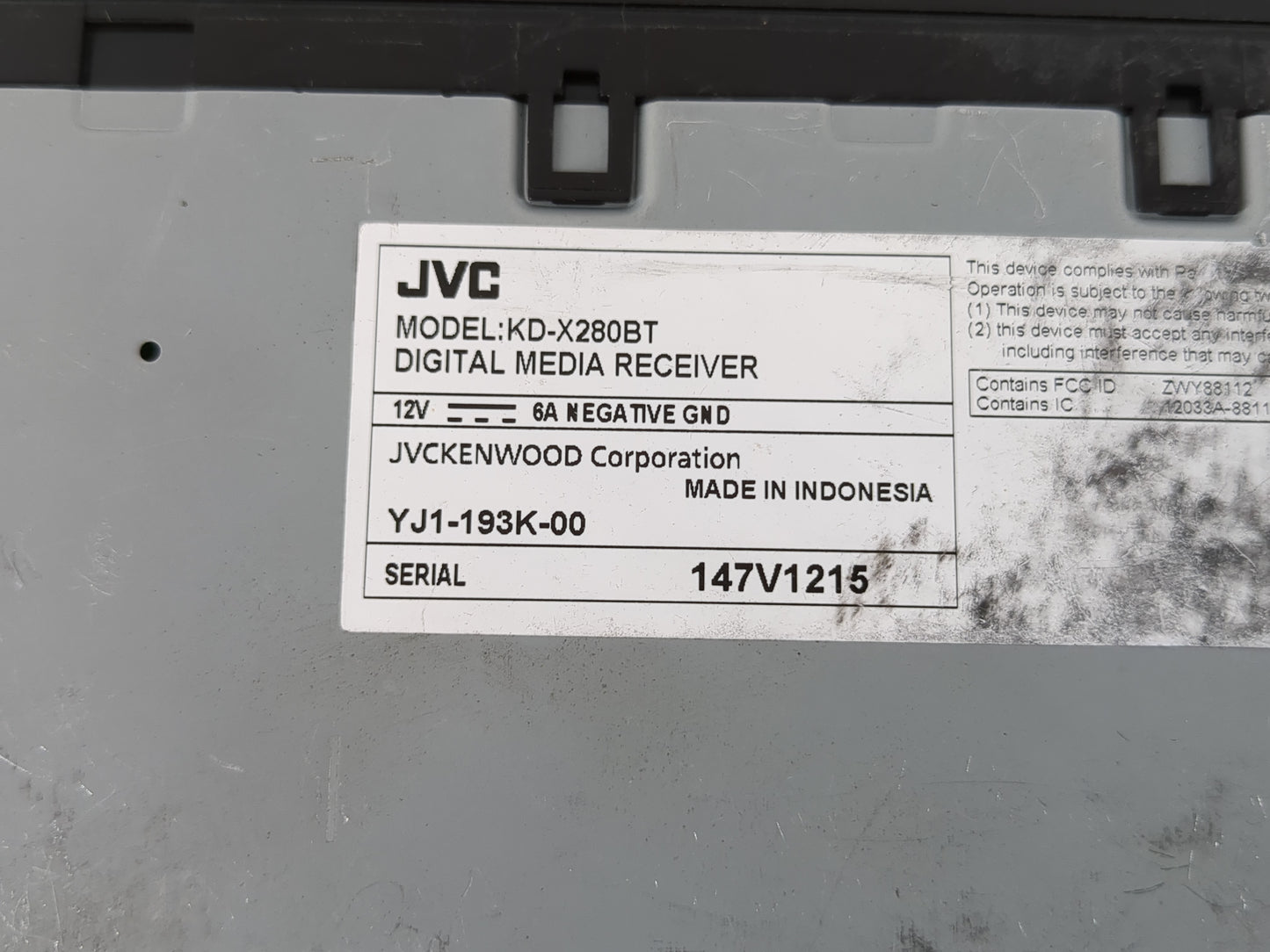 2007 Ford Mustang Radio AM FM Cd Player Receiver Replacement P/N:YJ1-193K-00 Fits OEM Used Auto Parts - Oemusedautoparts1.co