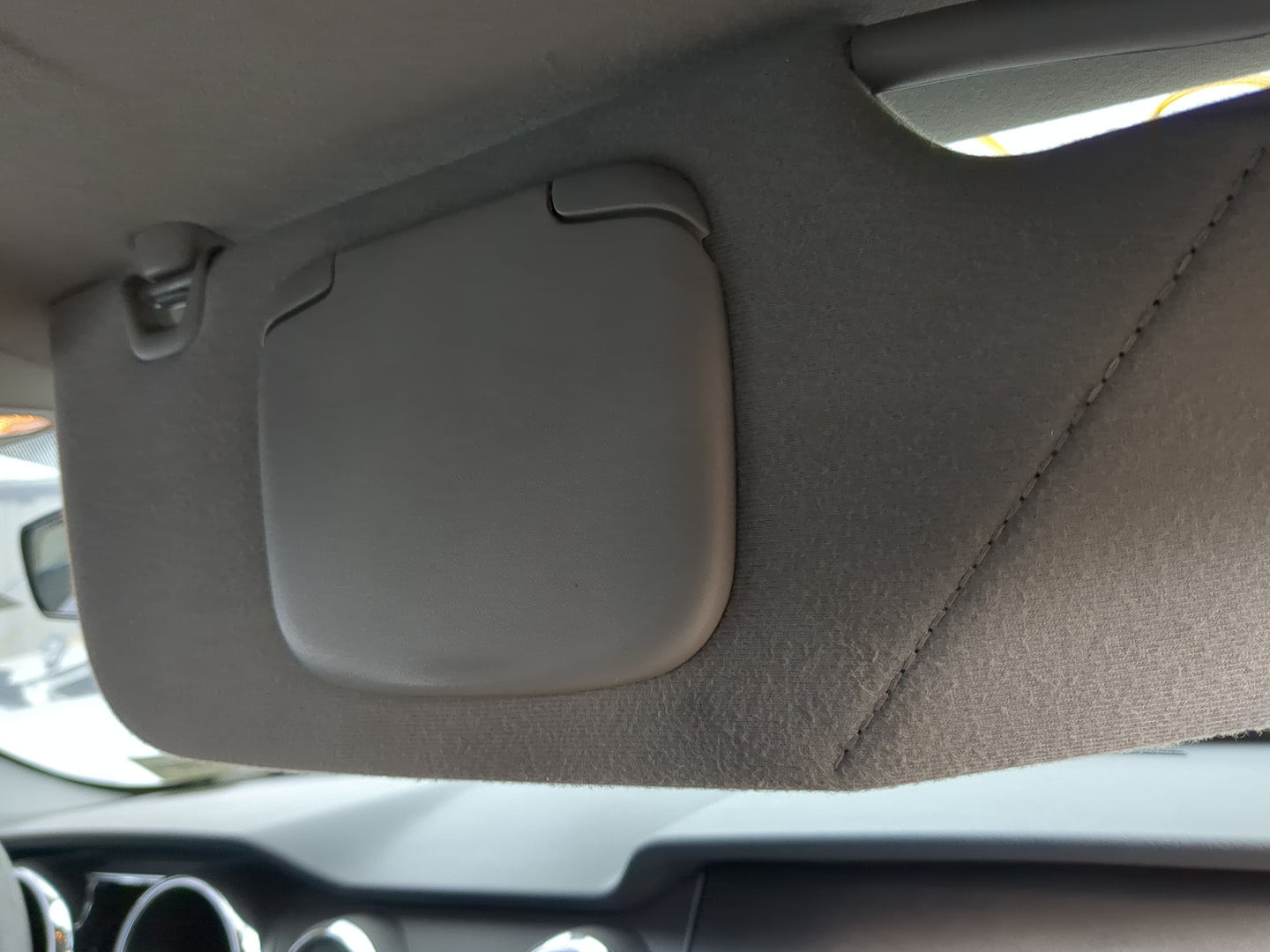 2005-2011 Ford Mustang Sun Visor Shade Replacement Passenger Right Mirror Fits Fits 2005 2006 2007 2008 2009 2010 2011 OEM U