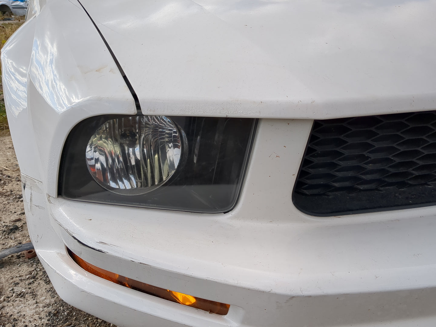 2007-2009 Ford Mustang Passenger Right Oem Head Light Headlight Lamp - Oemusedautoparts1.com