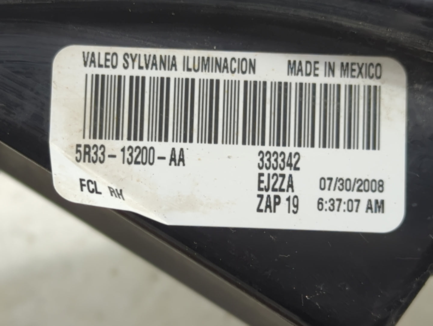 2005-2009 Ford Mustang Passenger Right Oem Front Light Lamp - Oemusedautoparts1.com