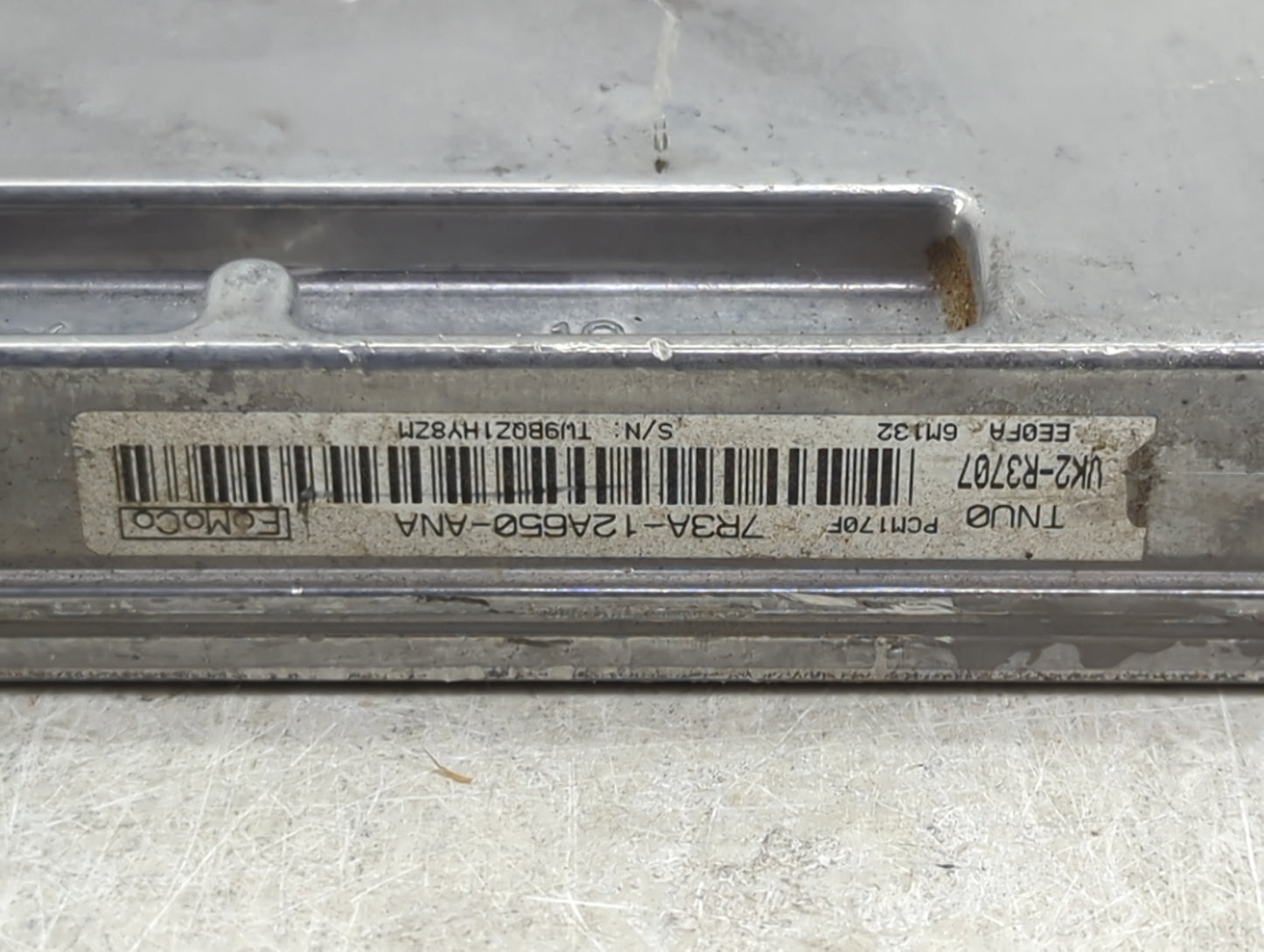 2007 Ford Mustang PCM Engine Control Computer ECU ECM PCU OEM P/N:UKQ-R3707 7R3A-12A650-ANA Fits OEM Used Auto Parts - Oemus