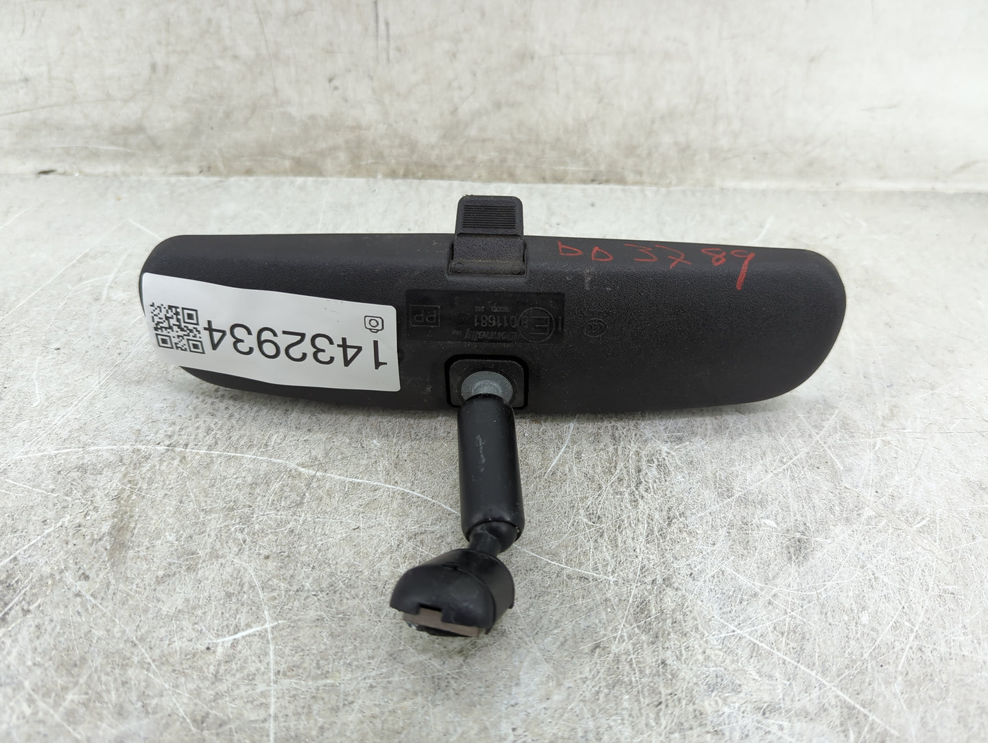2007 Ford Mustang Interior Rear View Mirror Replacement OEM Fits OEM Used Auto Parts - Oemusedautoparts1.com