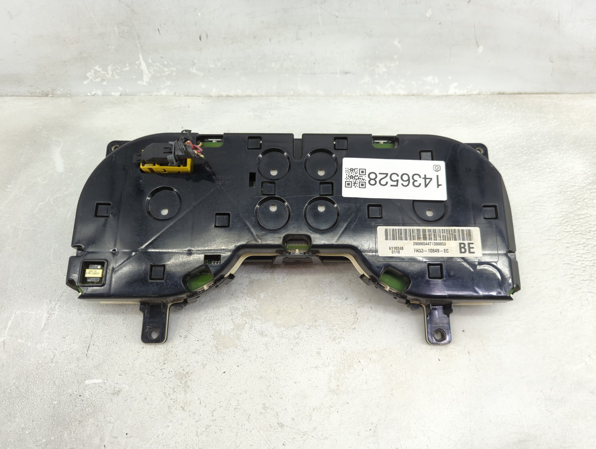 2007-2009 Ford Mustang Instrument Cluster Speedometer Gauges P/N:7R33-10849-EC 6110348 Miles: Fits Fits 2007 2008 2009 OEM U