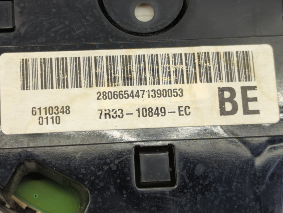 2007-2009 Ford Mustang Instrument Cluster Speedometer Gauges P/N:7R33-10849-EC 6110348 Miles: Fits Fits 2007 2008 2009 OEM U