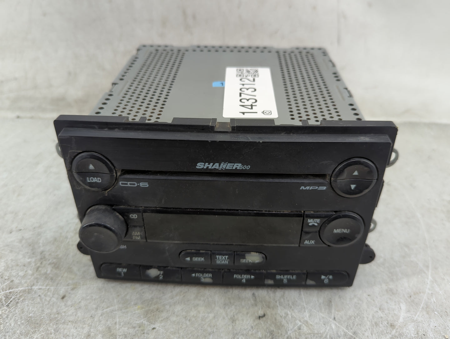 2007 Ford Mustang Radio AM FM Cd Player Receiver Replacement P/N:7R3T-18C815-PB 28084516 Fits OEM Used Auto Parts - Oemuseda