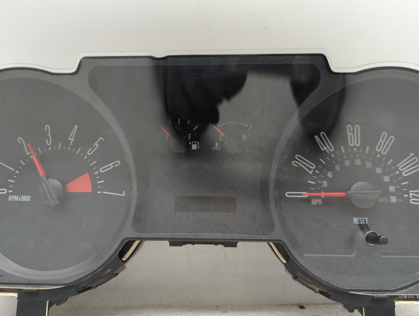 2007 Ford Mustang Instrument Cluster Speedometer Gauges P/N:7R33-10849-AA Miles: Fits OEM Used Auto Parts - Oemusedautoparts