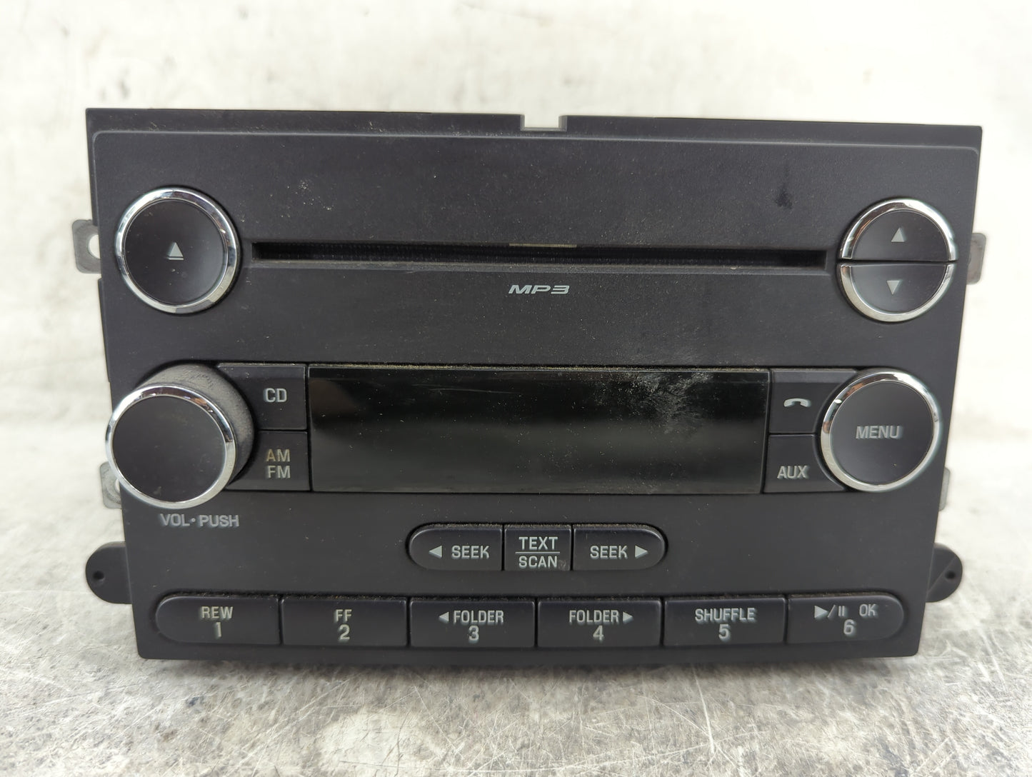 2008 Ford Mustang Radio AM FM Cd Player Receiver Replacement P/N:8R3T-18C869-AF Fits OEM Used Auto Parts - Oemusedautoparts1