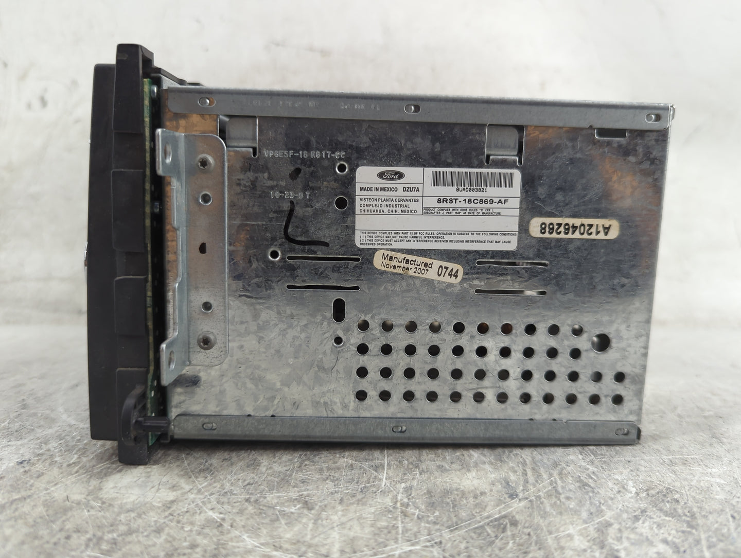 2008 Ford Mustang Radio AM FM Cd Player Receiver Replacement P/N:8R3T-18C869-AF Fits OEM Used Auto Parts - Oemusedautoparts1