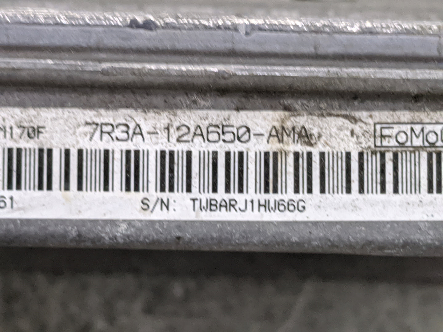 2007-2008 Ford Mustang PCM Engine Control Computer ECU ECM PCU OEM P/N:7R3A-12A650-AMA Fits Fits 2007 2008 OEM Used Auto Par