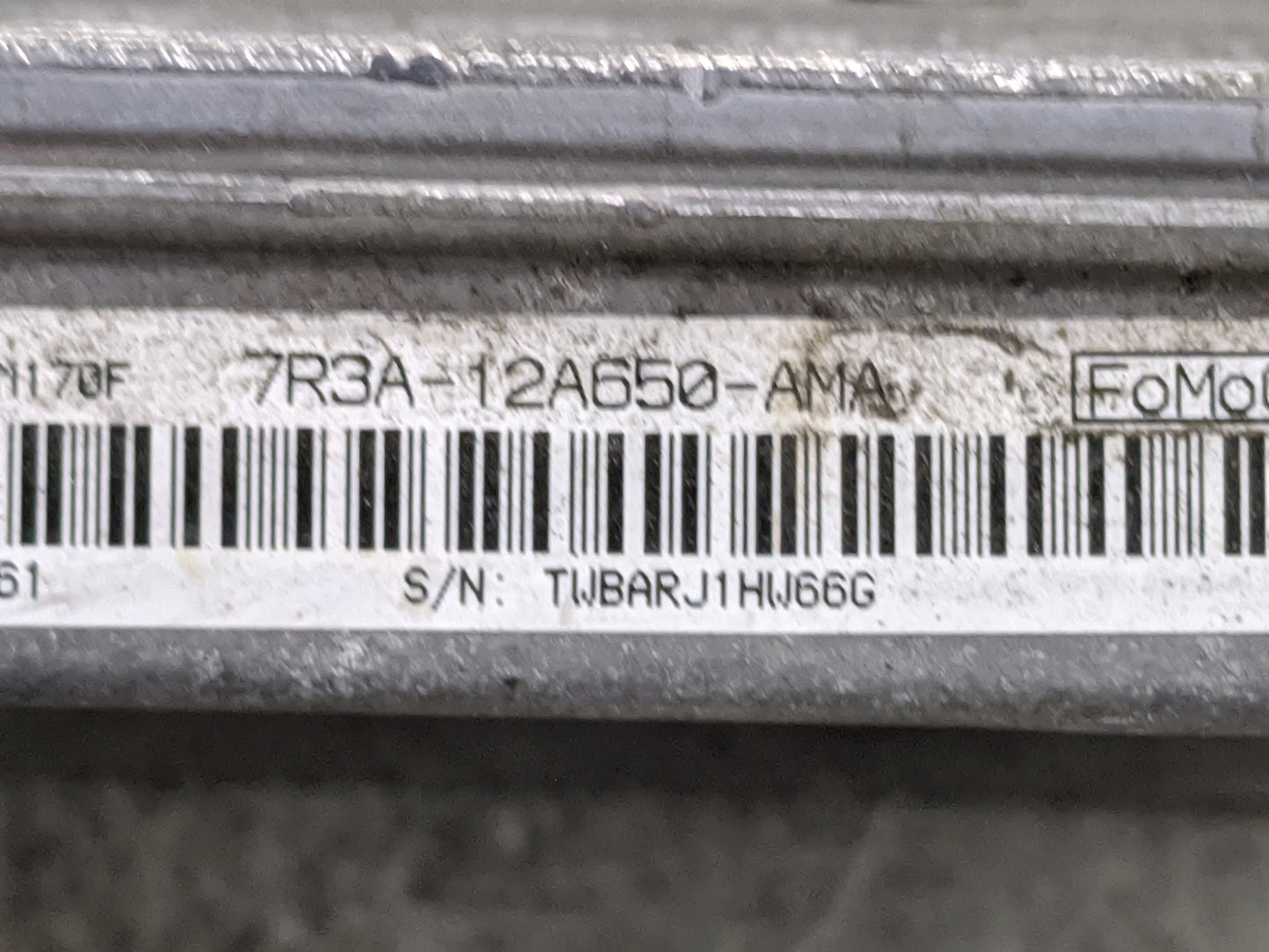 2007-2008 Ford Mustang PCM Engine Control Computer ECU ECM PCU OEM P/N:7R3A-12A650-AMA Fits Fits 2007 2008 OEM Used Auto Par