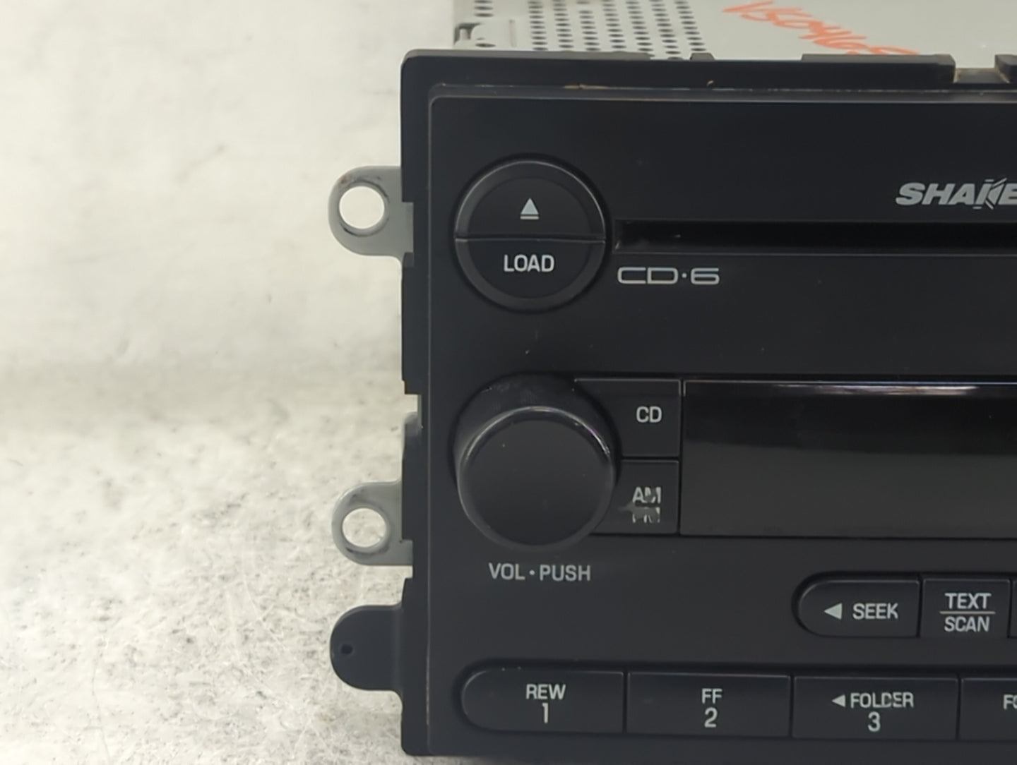 2007 Ford Mustang Radio AM FM Cd Player Receiver Replacement P/N:7R3T-18C815-NB 28084514 Fits OEM Used Auto Parts - Oemuseda