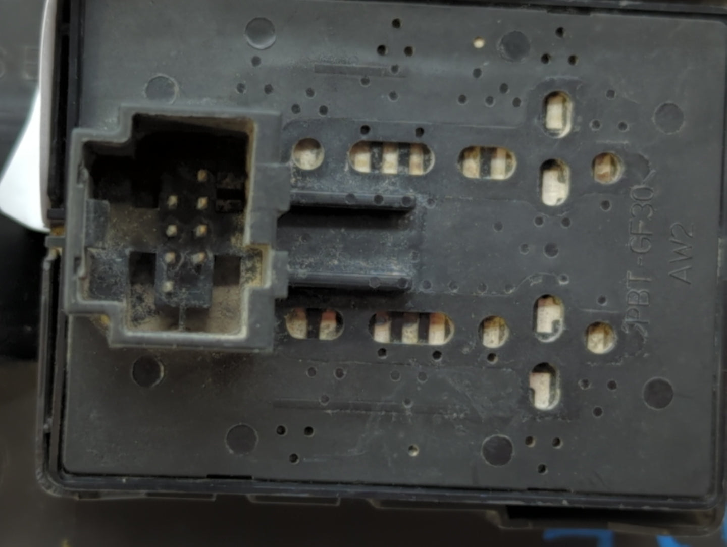 2007 Ford Mustang Master Power Window Switch Replacement Driver Side Left Fits OEM Used Auto Parts - Oemusedautoparts1.com