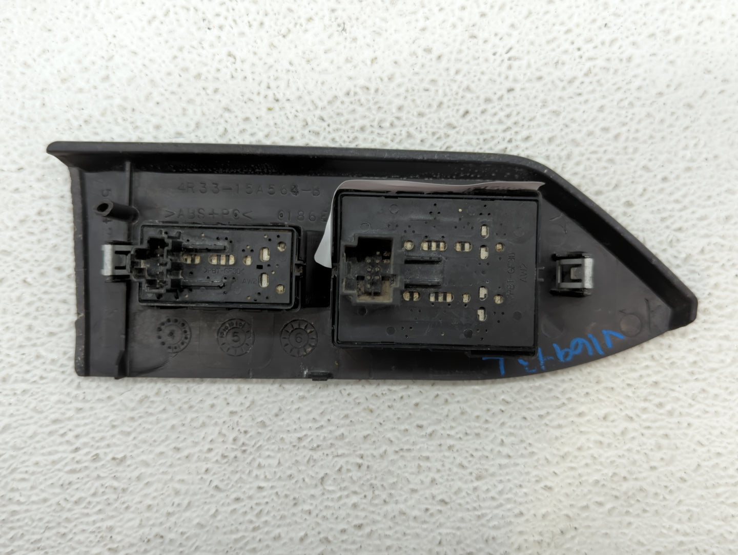 2007 Ford Mustang Master Power Window Switch Replacement Driver Side Left Fits OEM Used Auto Parts - Oemusedautoparts1.com