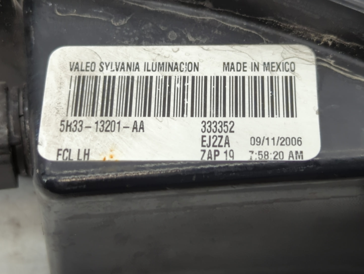 2007-2009 Ford Mustang Driver Left Oem Head Light Headlight Lamp - Oemusedautoparts1.com