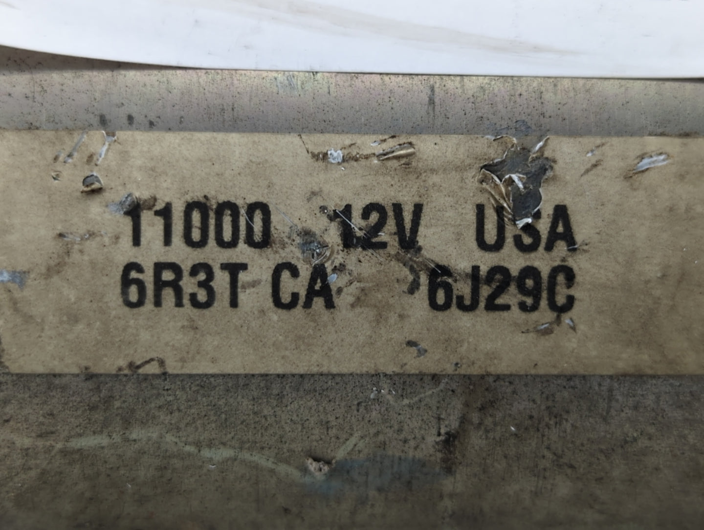 2005-2010 Ford Mustang Car Starter Motor Solenoid OEM P/N:6R3T CA Fits OEM Used Auto Parts - Oemusedautoparts1.com