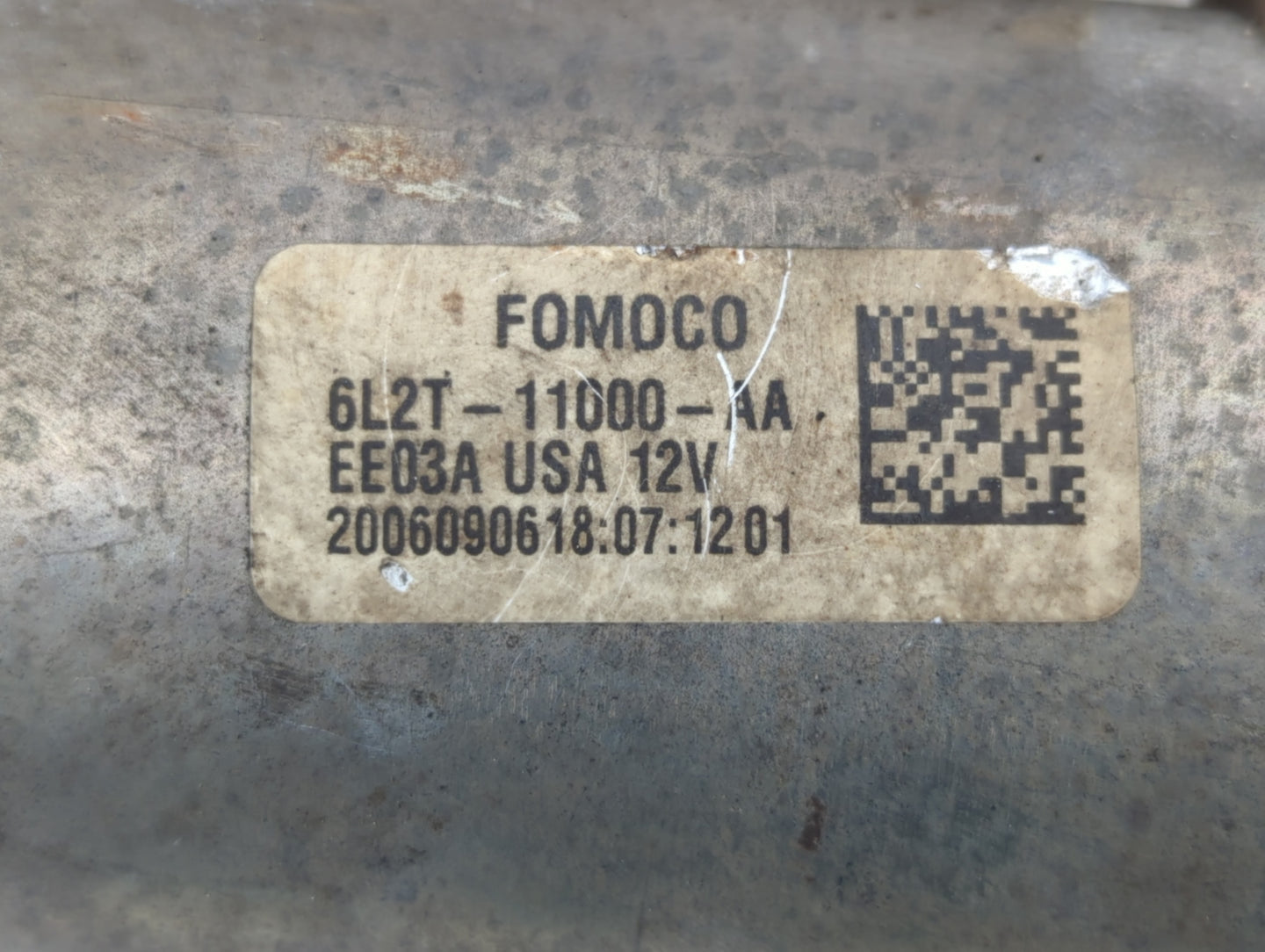 2005-2010 Ford Mustang Car Starter Motor Solenoid OEM P/N:6L2T-11000-AA Fits Fits 2005 2006 2007 2008 2009 2010 OEM Used Aut