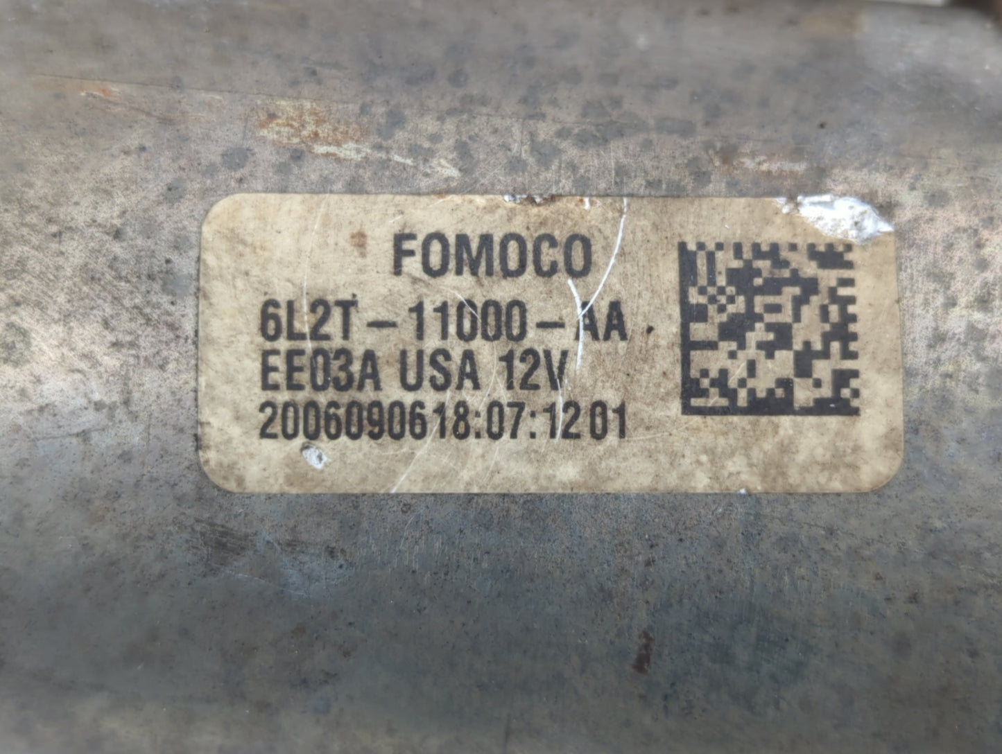2005-2010 Ford Mustang Car Starter Motor Solenoid OEM P/N:6L2T-11000-AA Fits Fits 2005 2006 2007 2008 2009 2010 OEM Used Aut