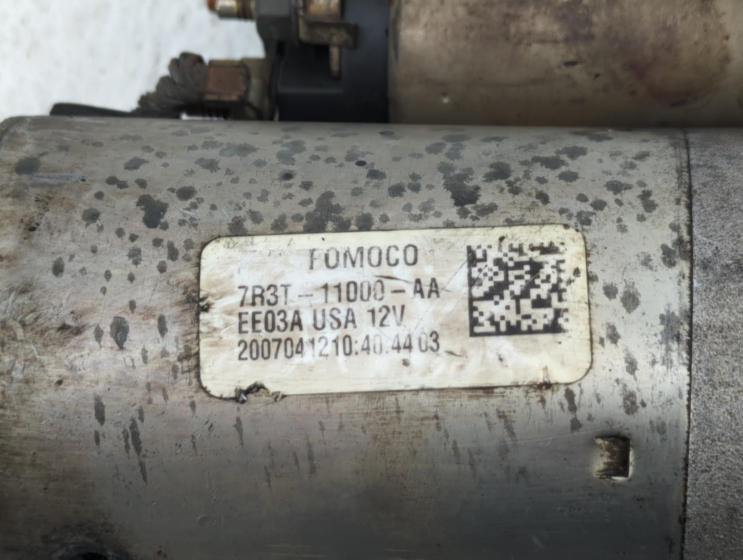 2005-2010 Ford Mustang Car Starter Motor Solenoid OEM P/N:7R3T-11000-AA Fits Fits 2005 2006 2007 2008 2009 2010 OEM Used Aut