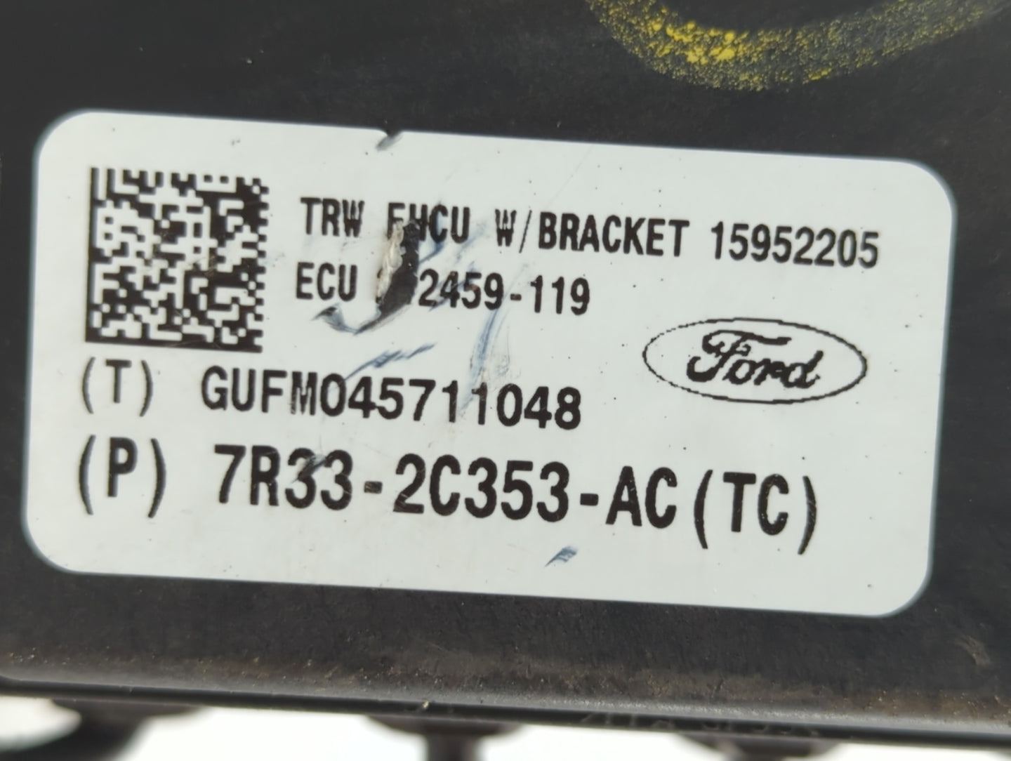 2007-2009 Ford Mustang ABS Pump Control Module Replacement P/N:7R33-2C353-AC Fits Fits 2007 2008 2009 OEM Used Auto Parts - 