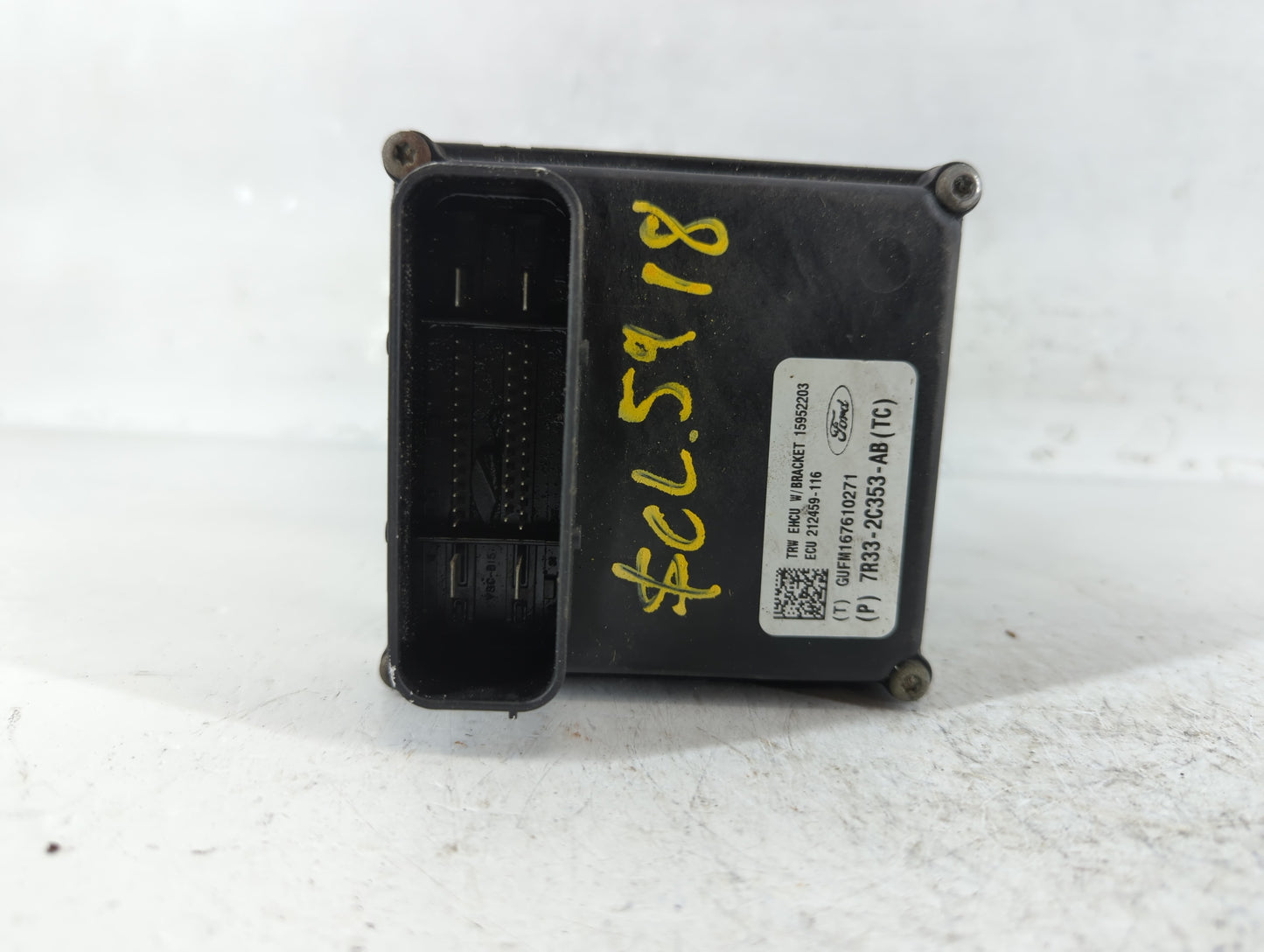 2007 Ford Mustang ABS Pump Control Module Replacement P/N:7R33-2C353-AB Fits OEM Used Auto Parts - Oemusedautoparts1.com