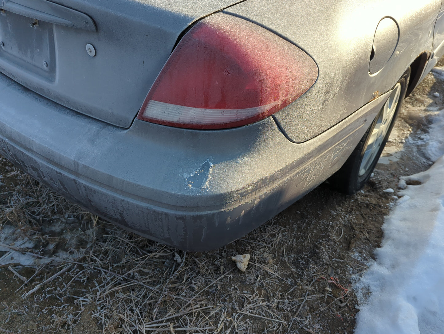 2004-2007 Ford Taurus Rear Bumper Assembly Oem - Oemusedautoparts1.com