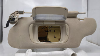 compare product 2007 Ford Taurus Sun Visor Shade Replacement Driver Left Mirror Fits OEM Used Auto Parts