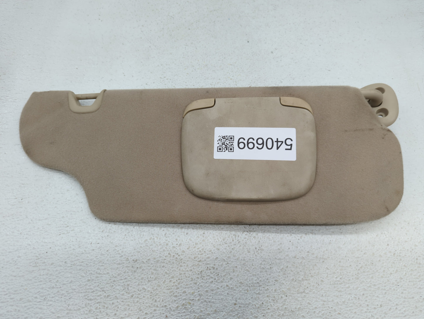 2004-2007 Ford Taurus Sun Visor Shade Replacement Passenger Right Mirror Fits Fits 2004 2005 2006 2007 OEM Used Auto Parts -