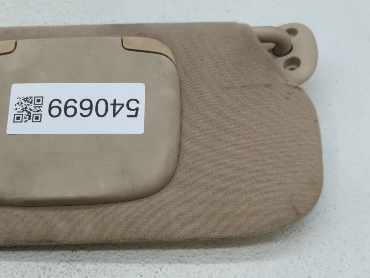 2004-2007 Ford Taurus Sun Visor Shade Replacement Passenger Right Mirror Fits Fits 2004 2005 2006 2007 OEM Used Auto Parts -