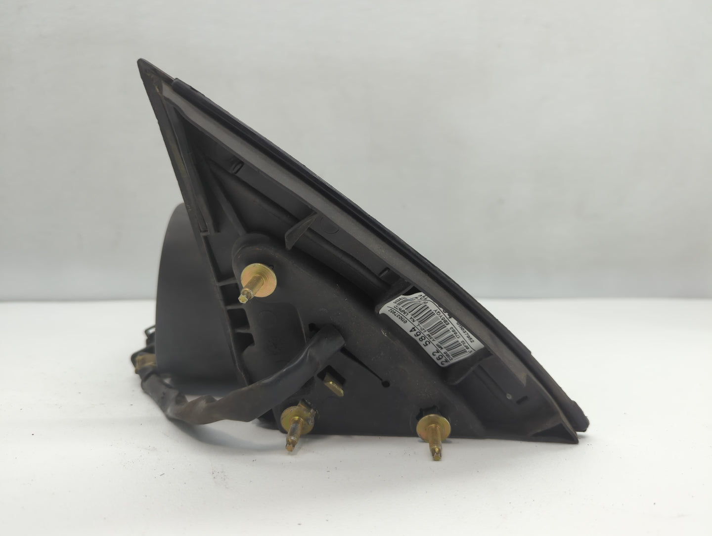 2000-2007 Ford Taurus Driver Left Side View Manual Door Mirror Black - Oemusedautoparts1.com