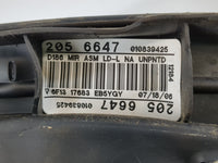 2000-2007 Ford Taurus Driver Left Side View Manual Door Mirror Black 982259 - Oemusedautoparts1.com