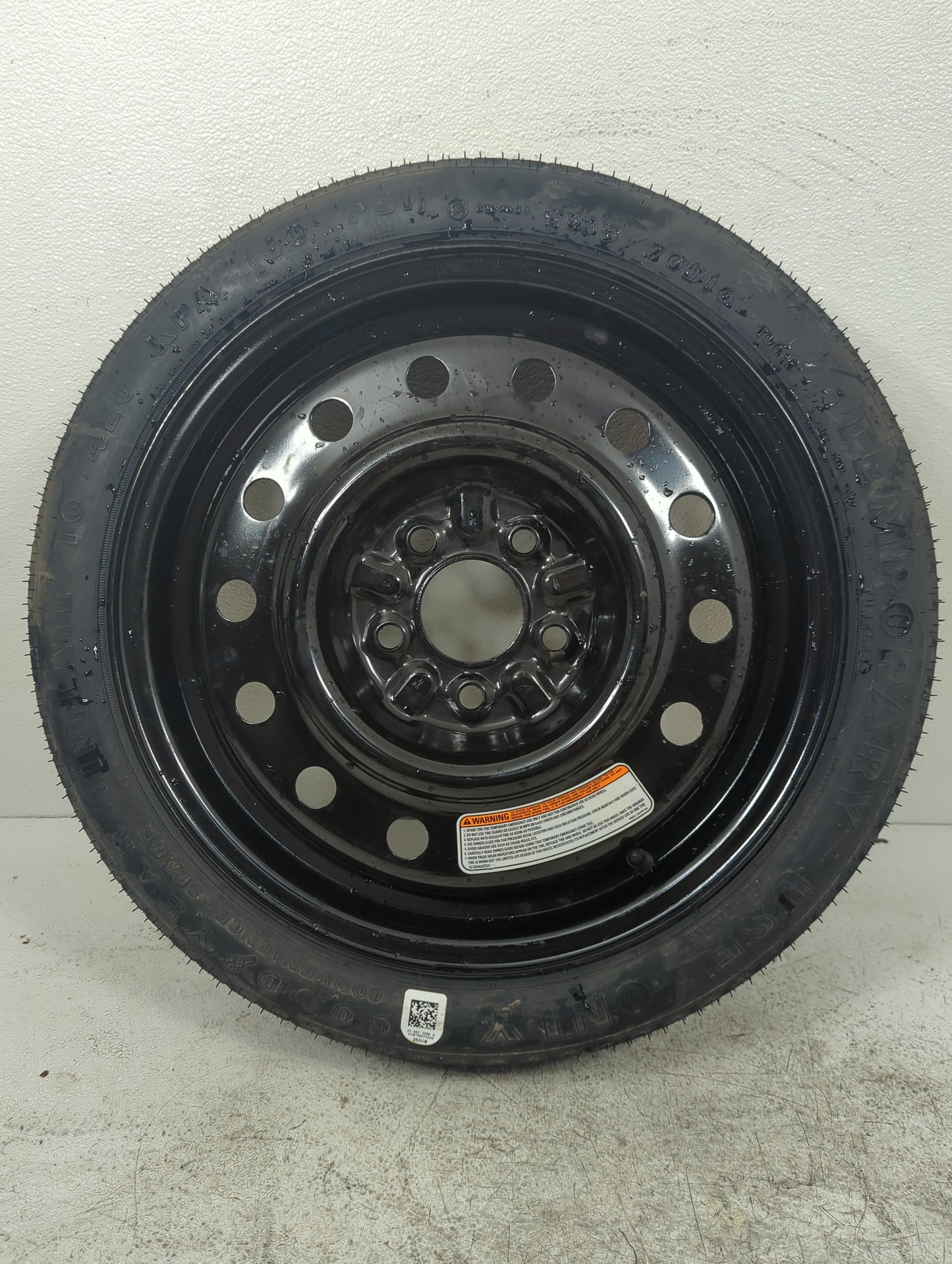2007 Ford Taurus(see Also Taurus X) Taurus Spare Donut Tire Wheel Rim Oem - Oemusedautoparts1.com