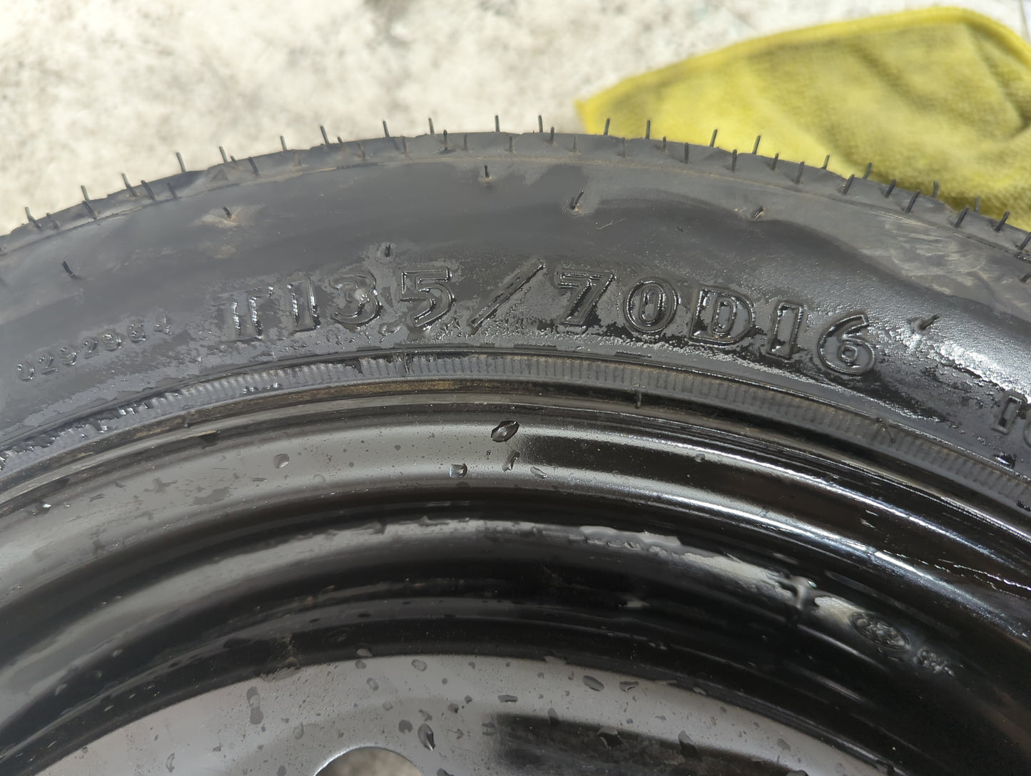 2007 Ford Taurus(see Also Taurus X) Taurus Spare Donut Tire Wheel Rim Oem - Oemusedautoparts1.com